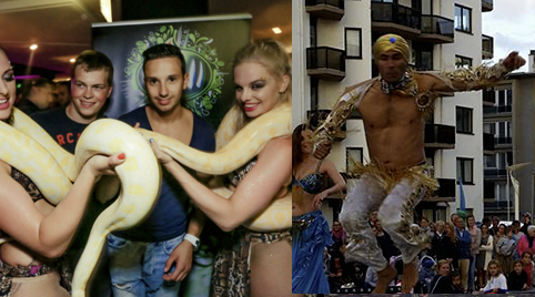 Feest met een Oosters tintje