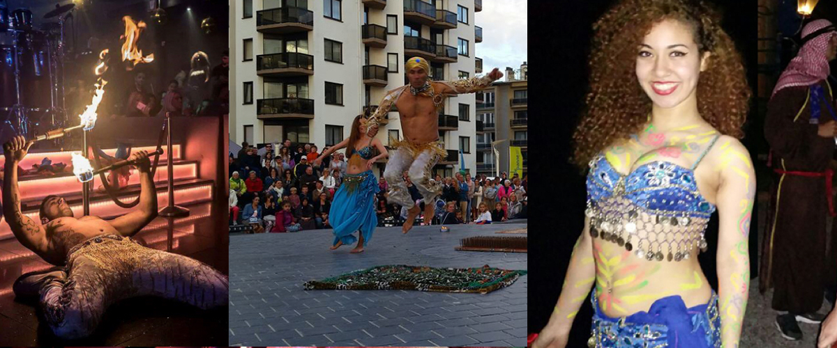 Buikdans act voor een Oosters Themafeest