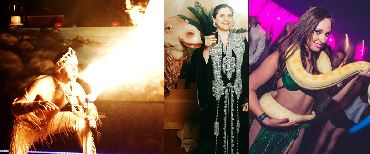 Wervelende buikdansshow